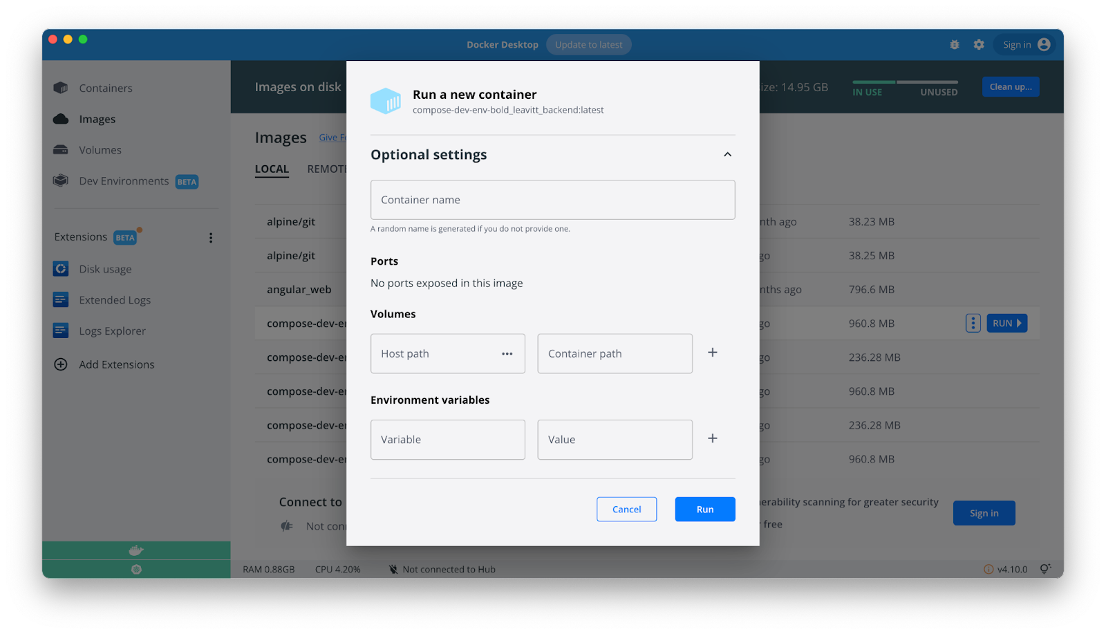 New Extensions, Improved logs, and more in Docker Desktop 4.10 | Docker