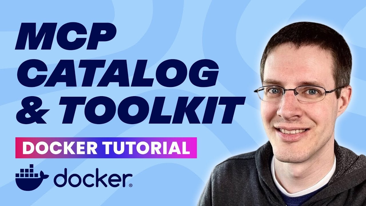 Video Thumbnail: How to Use Docker MCP Catalog and Toolkit (Docker Tutorial) Video Thumbnail: How to Use Docker MCP Catalog and Toolkit (Docker Tutorial)