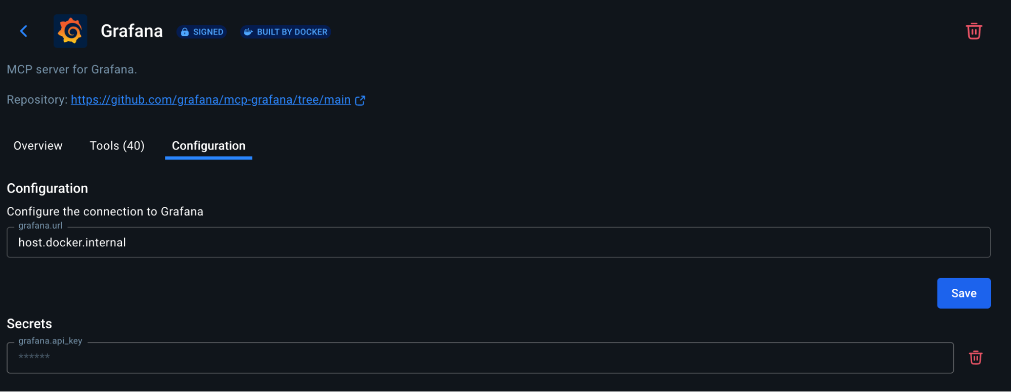 - image14 Grafana MCP Server configuration