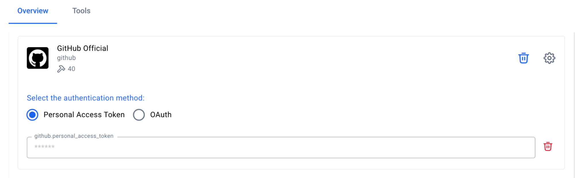 Setting up Personal Access Token in GitHub MCP Server