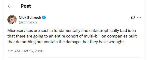 マイクロサービスの悪いアイデア Graph QL 共同作成者