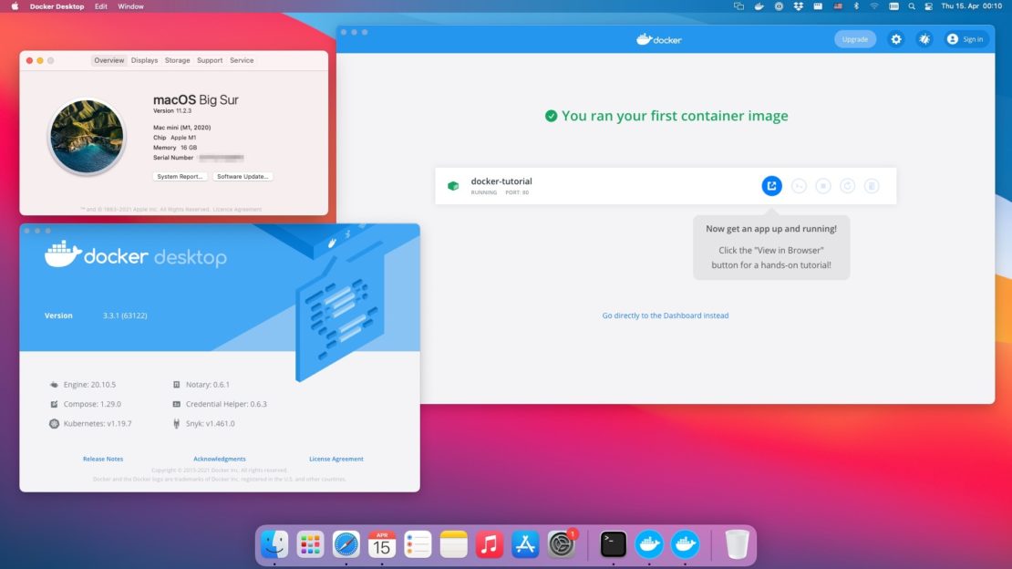 Released: Docker Desktop for Mac [Apple Silicon] | Docker