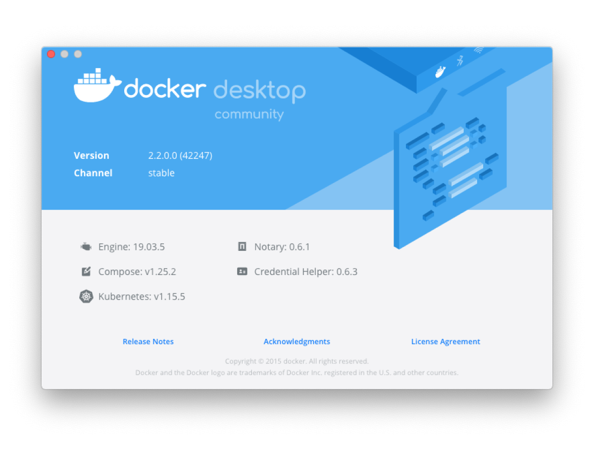 Docker desktop playtoo 0