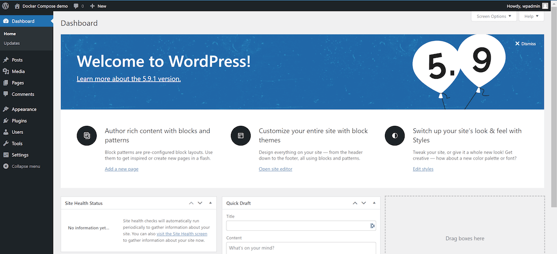 Welcome wordpress