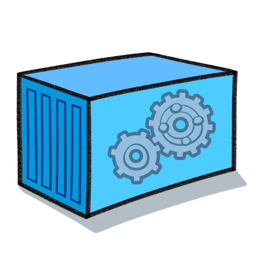 Container gearing color 1