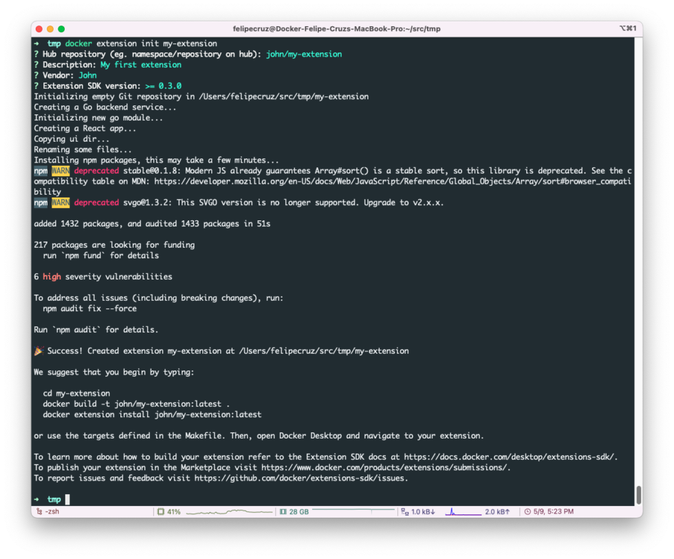 Build Your First Docker Extension | Docker