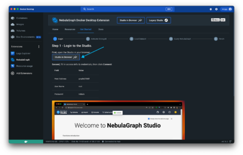 Distributed Cloud-Native Graph Database with NebulaGraph | Docker